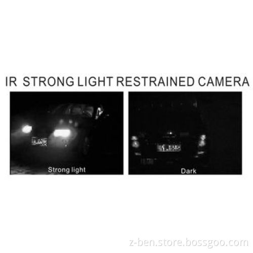 Megapixel Surveillance License Plate Recognition Camera with IR Strong Restrained, 20m IR Distance